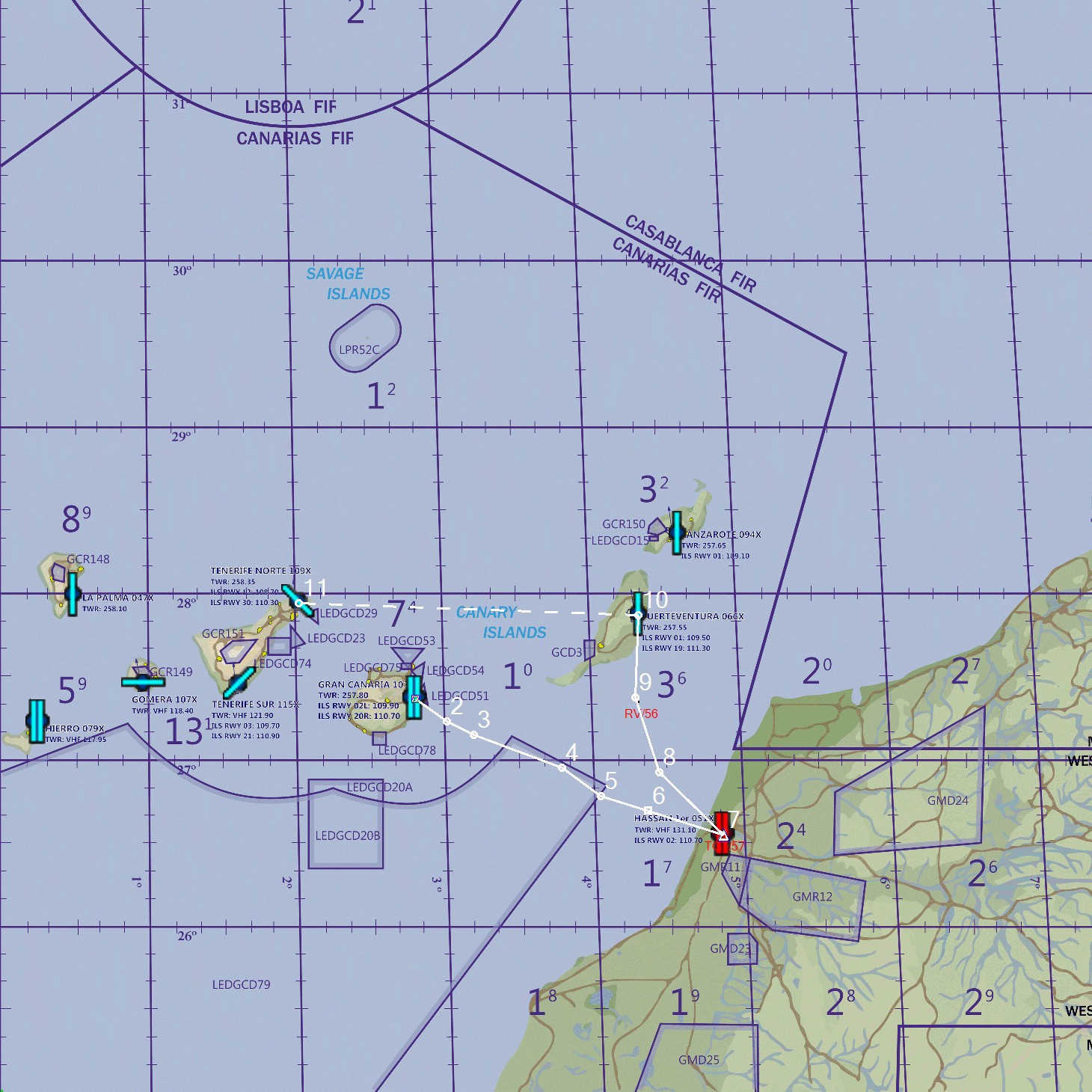 Flight Map